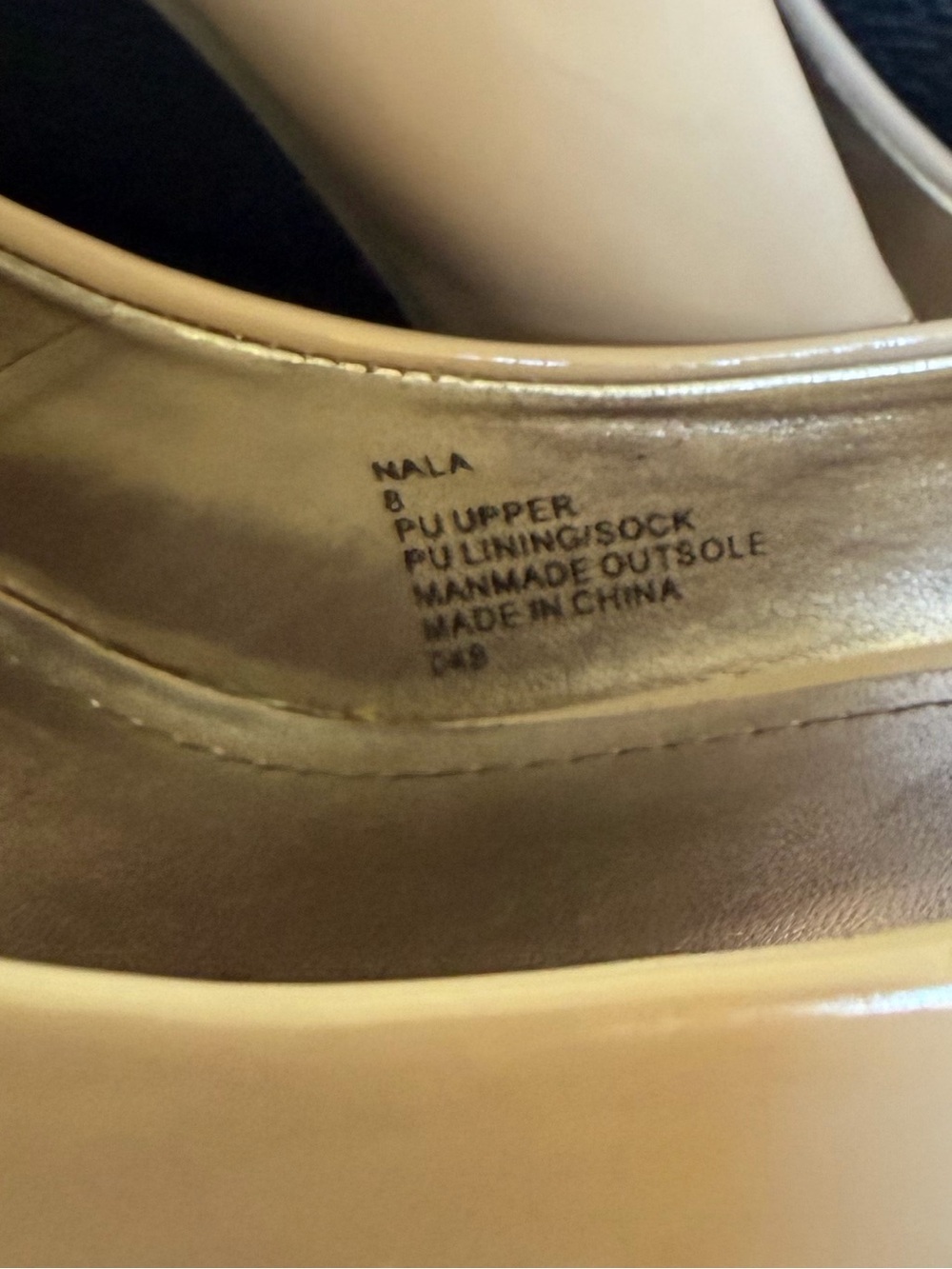 Steve Madden Beige Platform Stiletto Pumps. Size 8 - Picture 4 of 16